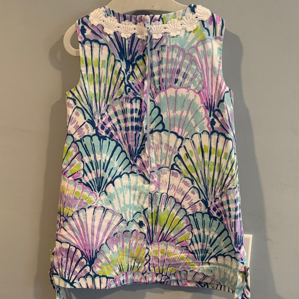 Lilly Pulitzer Multicolor Shell Print Kids Dress - Picture 7 of 15
